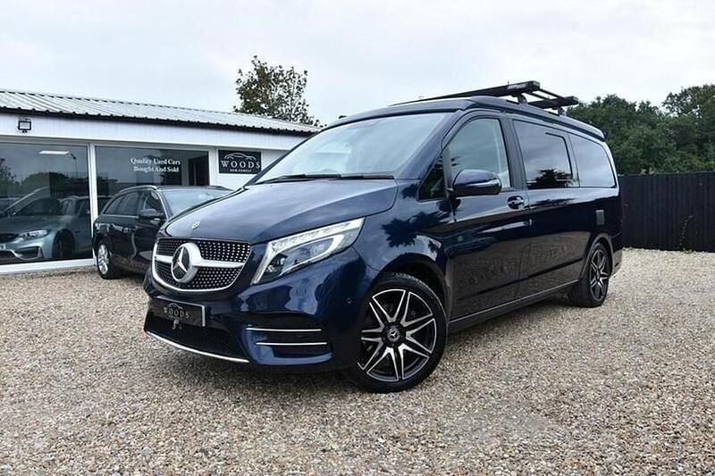 Used Mercedes V300 Marco Polo 239 HP (175 kW) 2019 Blue MPV