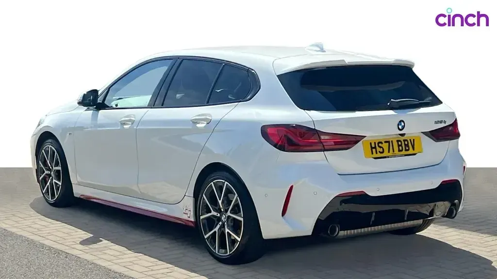 Used BMW 128 2022 White Hatchback