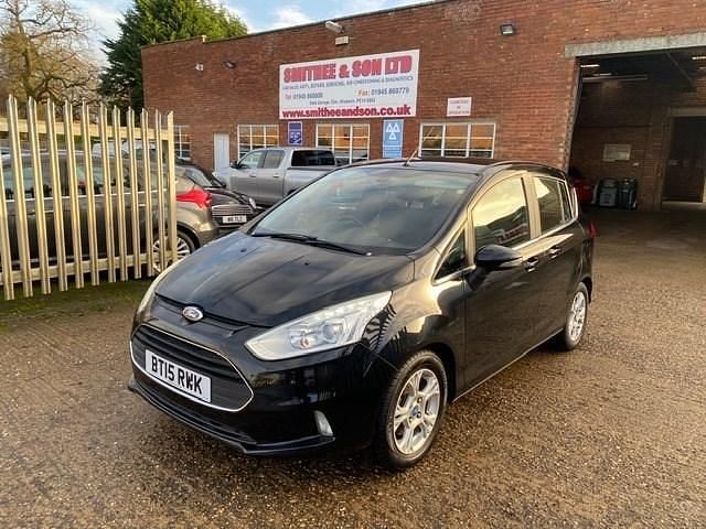 Used Ford B-MAX Zetec 95 HP (69 kW) 2015 Black MPV