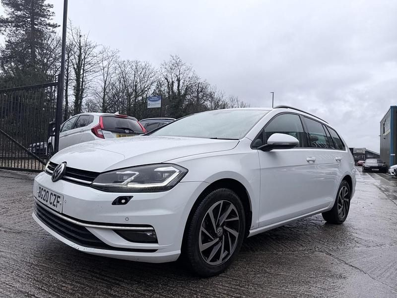 Used VW Golf VII Edition 115 HP (84 kW) 2020 White Estate