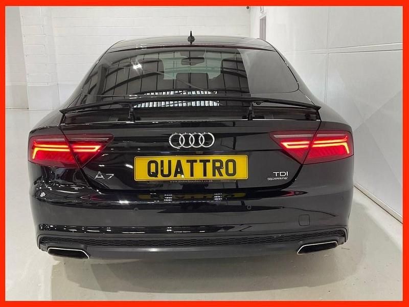 Used Audi A7 Black Edition 2017 Black Hatchback