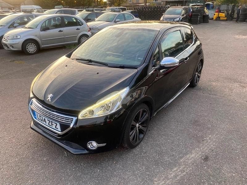 Black Used 2014 Peugeot 208 Hatchback | £4,795 (Fair price) - Image 1/4