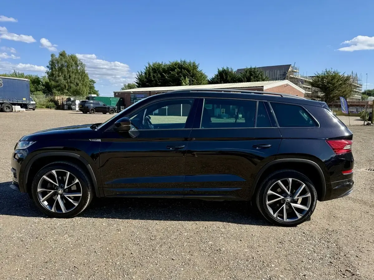 Used Skoda Kodiaq SportLine 187 HP (137 kW) 2019 Black SUV