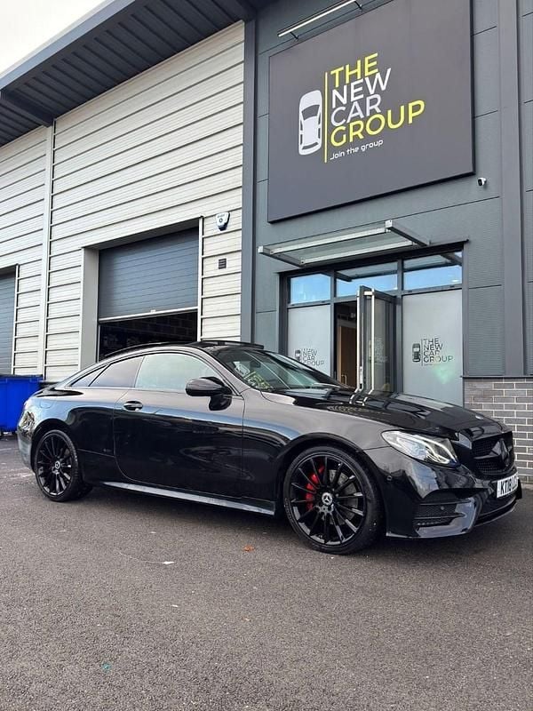 Used Mercedes E220 AMG Line Premium 2018 Black Coupe