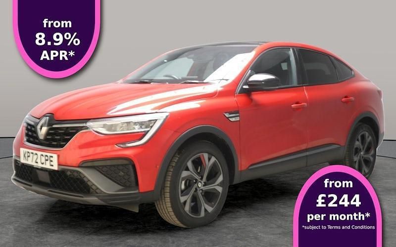 Red Used 2021 Renault Arkana R.S. SUV | £17,177 (Fair price) - Image 1/3