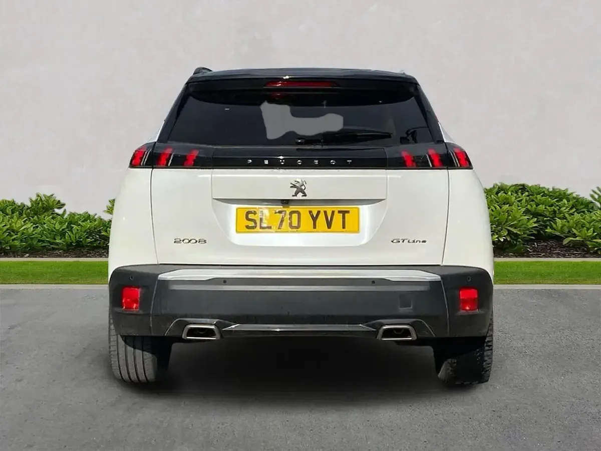 Used Peugeot 2008 GT-line 130 HP (95 kW) 2020 White SUV