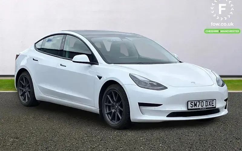 Used Tesla Model 3 Standard Range 239 kW (325 HP) 2020 Sedan