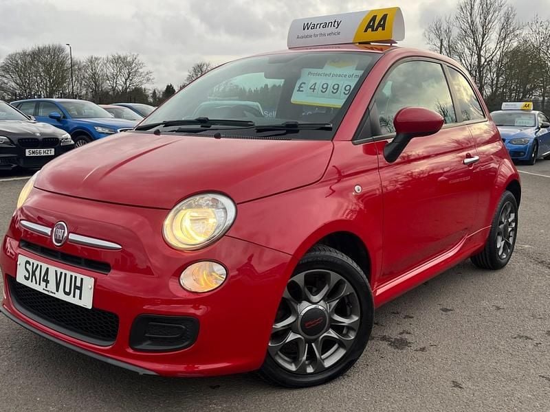 Used Fiat 500 S 69 HP (50 kW) 2014 Red Hatchback