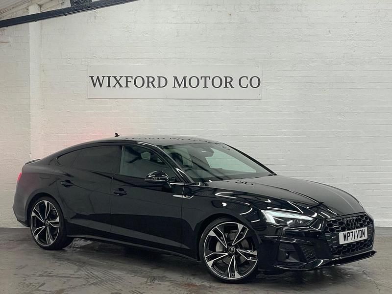 Black Used 2022 Audi A5 Black Edition Hatchback | £26,495 (A bit pricey) - Image 1/4