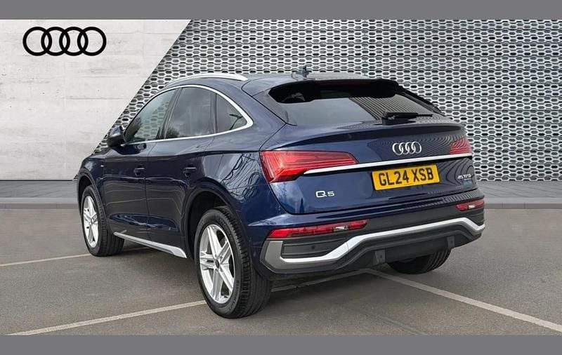 Used Audi Q5 Sportback S-Line 268 HP (197 kW) 2024 Blue SUV