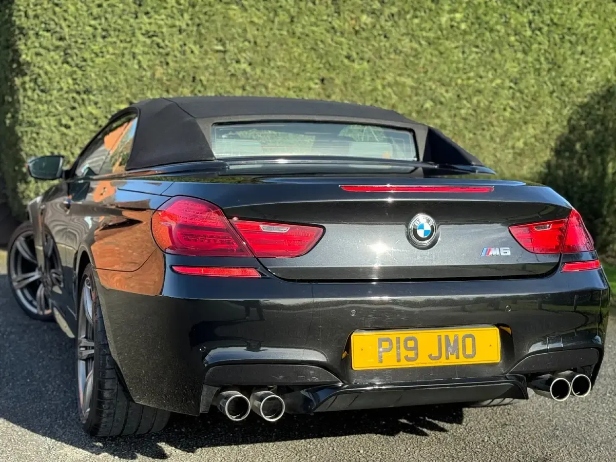 Used BMW M6 Cabriolet Comfort Edition 2012 Black Cabriolet