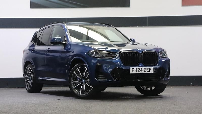 Blue Used 2024 BMW X3 M Sport SUV | £41,000 (Fair price) - Image 1/4