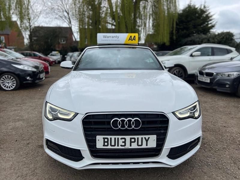 Used Audi A5 Cabriolet S-Line 2013 White Cabriolet