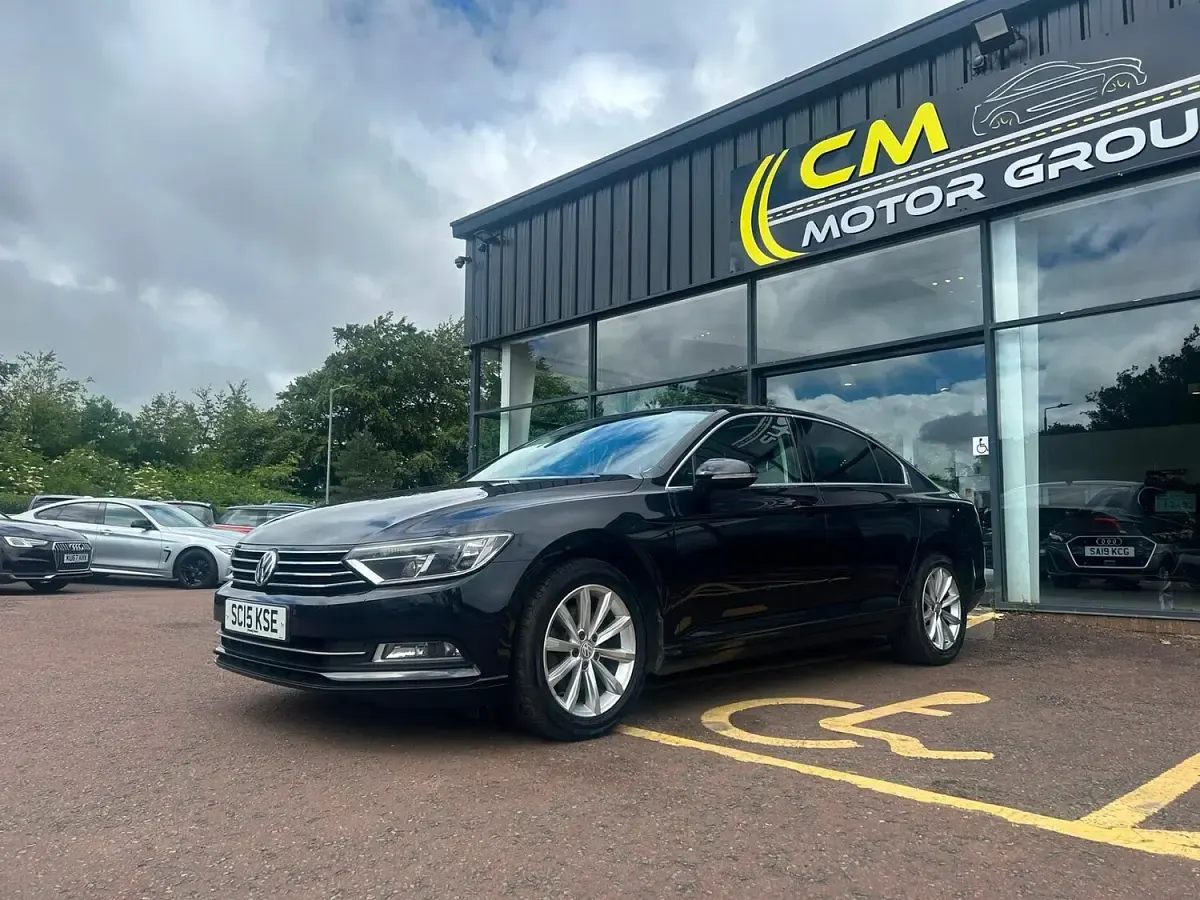 Used VW Passat Business 150 HP (110 kW) 2015 Black Sedan