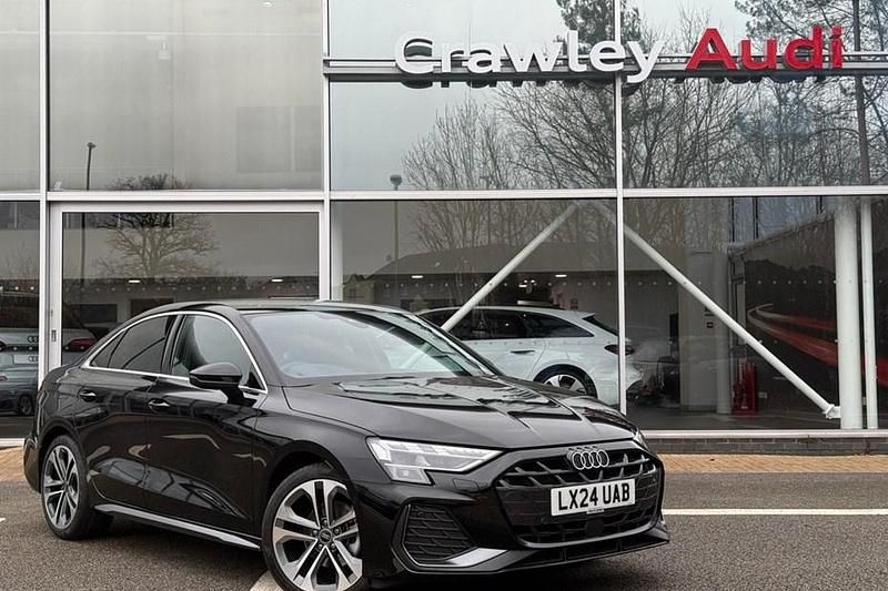 Used Audi A3 S-Line 2024 Black Sedan