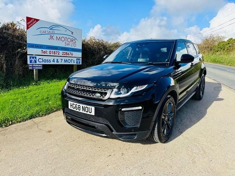 Black Used 2018 Land Rover Range Rover evoque Landmark SUV | £15,495 (Good price) - Image 1/3