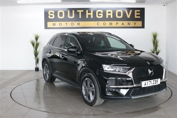 Black Used 2021 DS Automobiles DS7 Crossback Rivoli SUV | £17,989 (Fair price) - Image 1/1