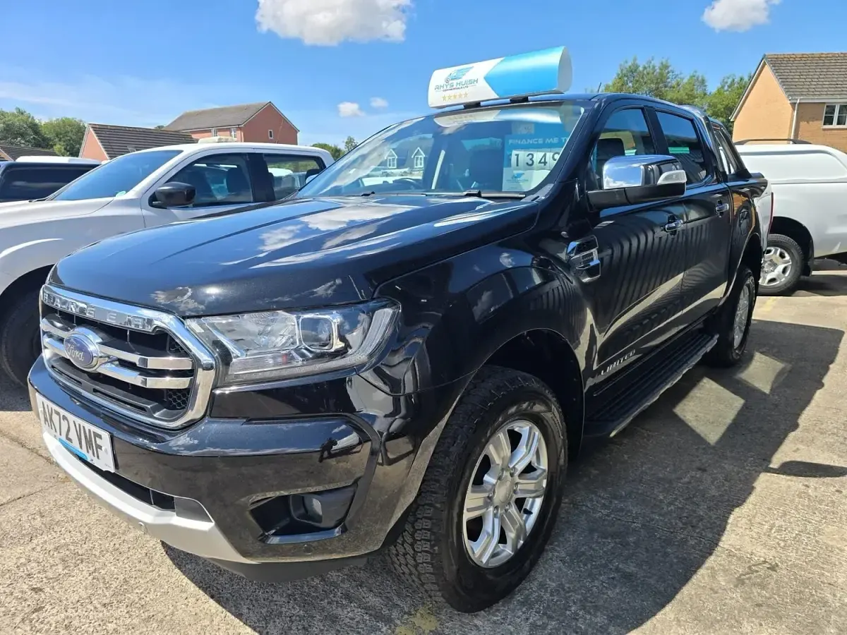 Used Ford Ranger Limited 2022 Black Pickup