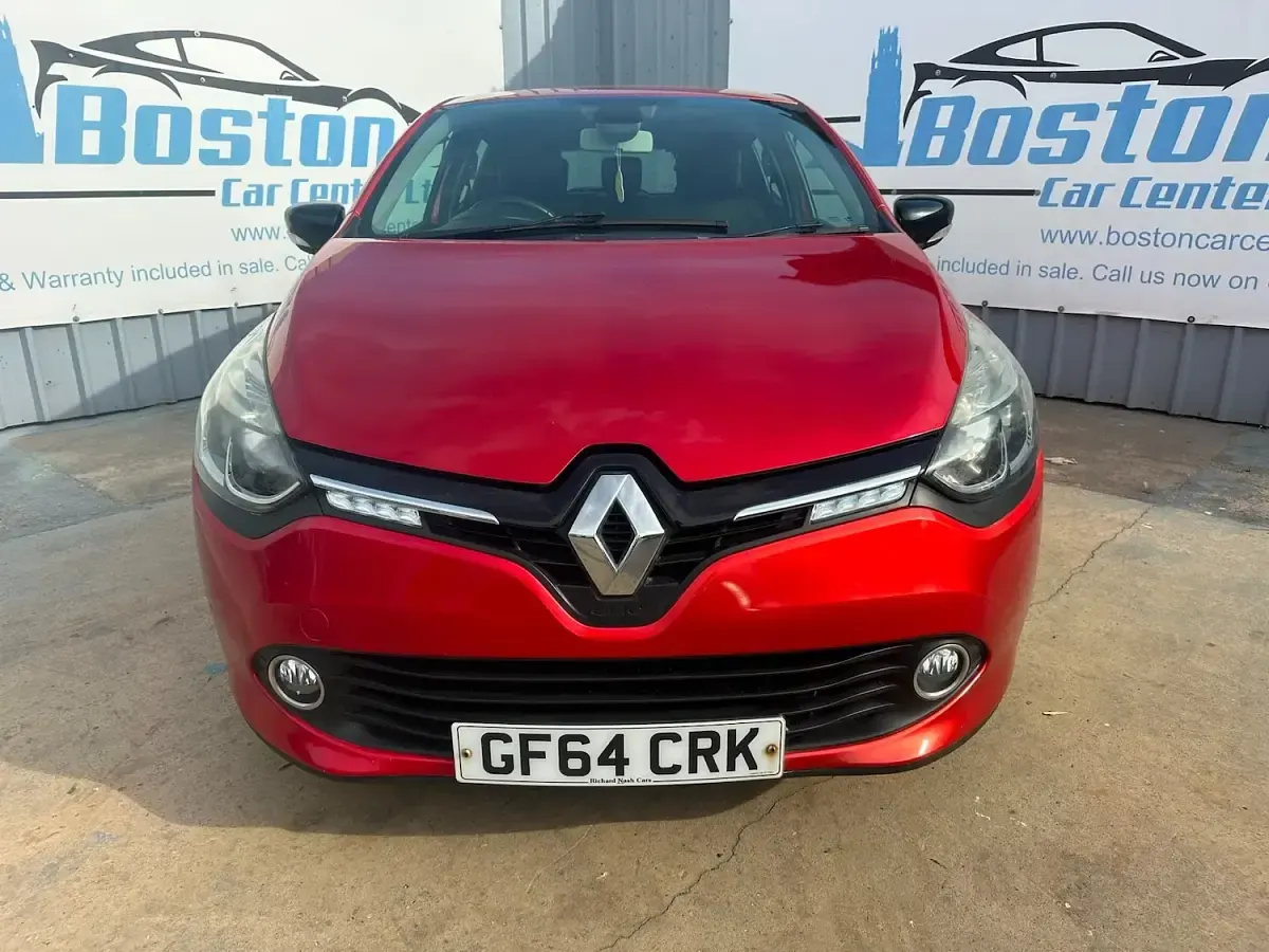 Used Renault Clio Dynamique 75 HP (55 kW) 2014 Red Hatchback