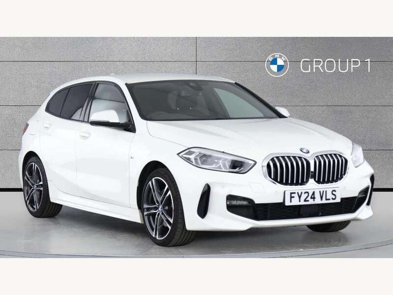 White Used 2024 BMW 118 M Sport Hatchback | £23,450 (Good price) - Image 1/4