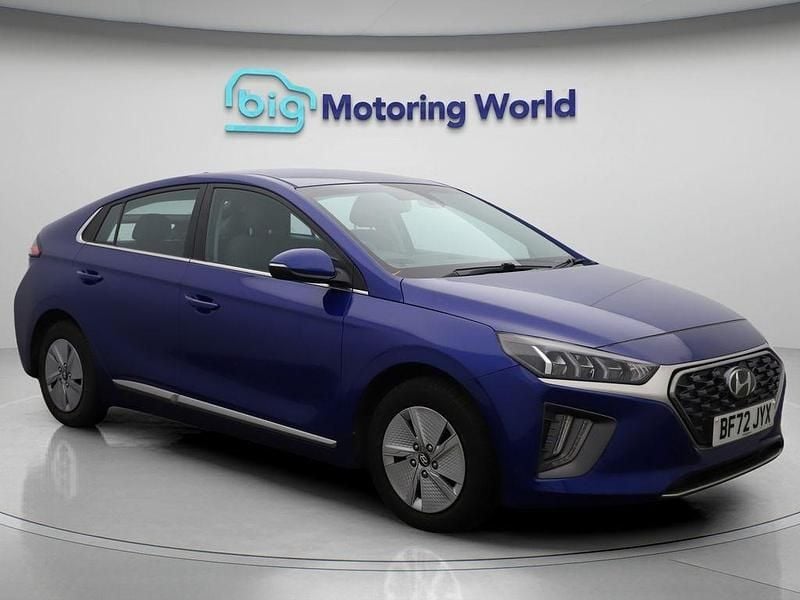 Blue Used 2022 Hyundai Ioniq Premium Hatchback | £14,800 (Fair price) - Image 1/4