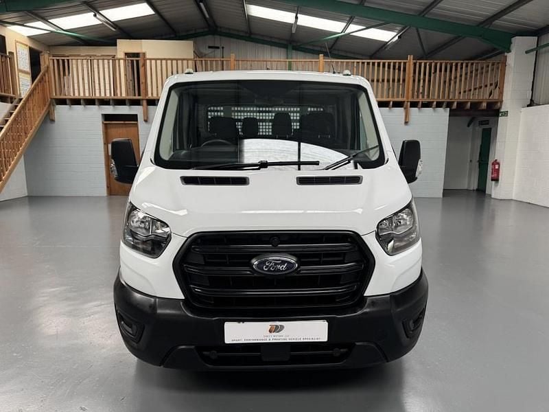Used Ford Transit 130 HP (95 kW) 2022 White Cabriolet