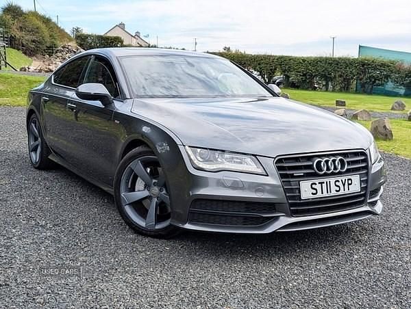 Grey Used 2011 Audi A7 S-Line Hatchback | £7,990 (Fair price) - Image 1/4