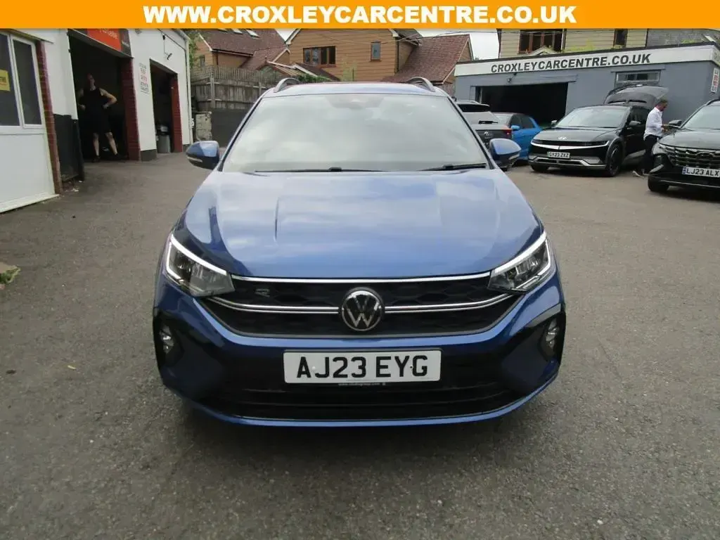 Used VW Taigo R-line 110 HP (80 kW) 2023 Blue SUV