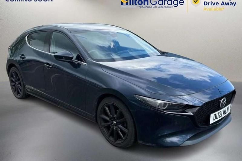 Used Mazda 3 Inclusive 180 HP (132 kW) 2021 Blue Hatchback