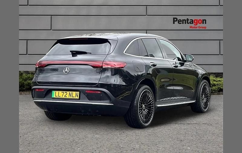 Used Mercedes EQC400 AMG Line Premium Plus 300 kW (408 HP) 2022 Black SUV
