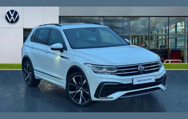 Used VW Tiguan R-line 150 HP (110 kW) 2023 White SUV