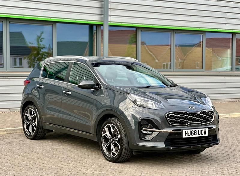 Grey Used 2018 Kia Sportage 2 SUV | £9,675 (A bit pricey) - Image 1/4