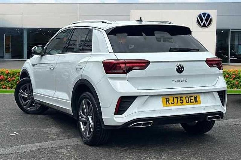Used VW T-Roc R-line 150 HP (110 kW) 2025 White SUV
