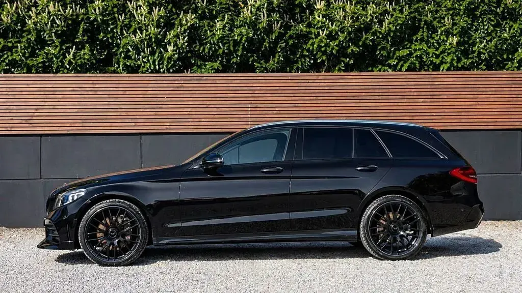 Used Mercedes C300 AMG line 2020 Black Estate