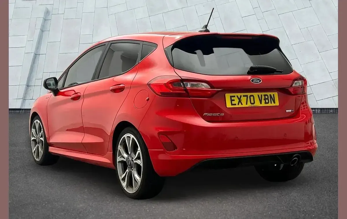 Used Ford Fiesta ST-Line X 153 HP (112 kW) 2020 Red Hatchback