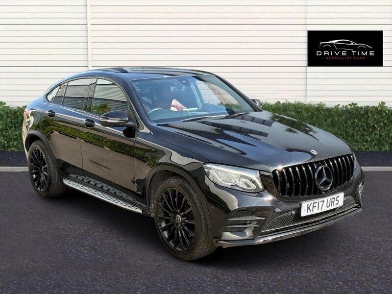 Black Used 2017 Mercedes GLC220 AMG line Coupe | £14,000 - Image 1/4
