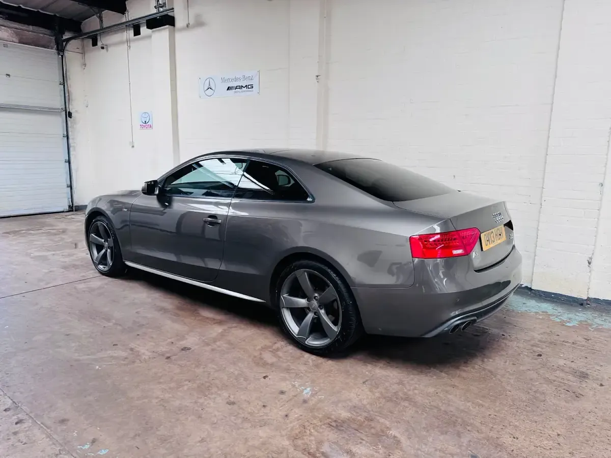 Used Audi A5 Black Edition 177 HP (130 kW) 2013 Grey Coupe
