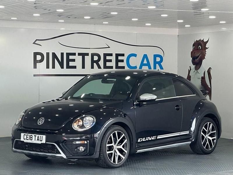 Used VW Beetle Dune 105 HP (77 kW) 2018 Black Hatchback
