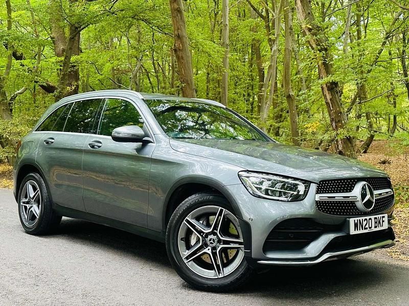 Grey Used 2020 Mercedes GLC300 AMG line Estate | £22,389 (Fair price) - Image 1/4