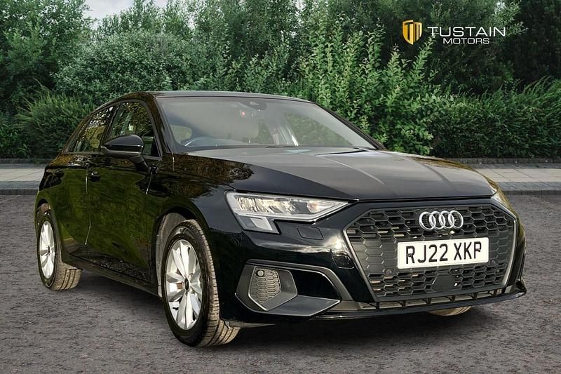 Black Used 2022 Audi A3 Sportback Design Hatchback | £16,999 (Fair price) - Image 1/4