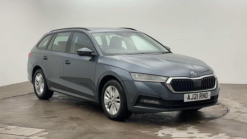 Grey Used 2021 Skoda Octavia SE Technology Estate | £8,499 (Good price) - Image 1/1