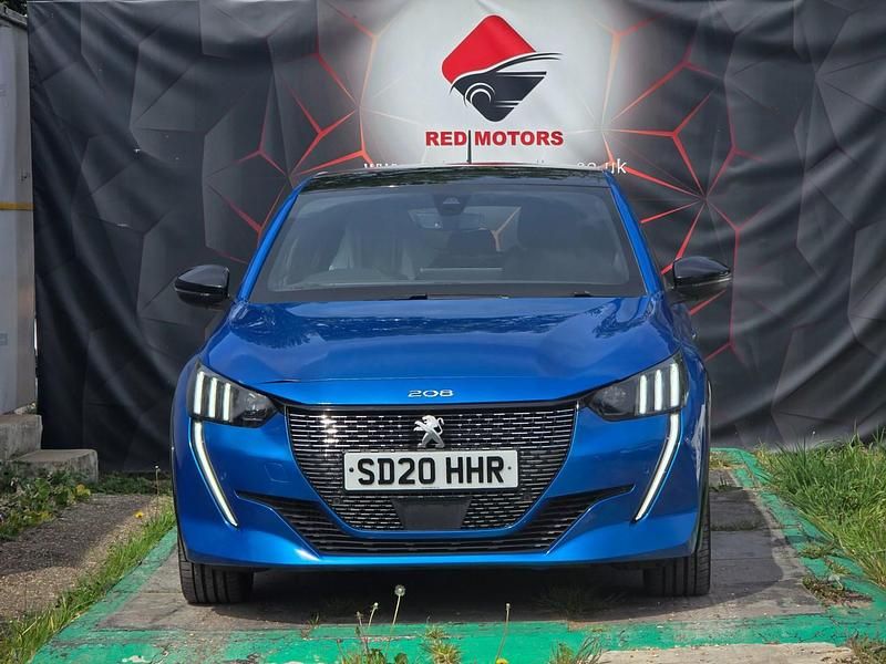 Usado Peugeot 208 GT-line 2020 Azul Citadino
