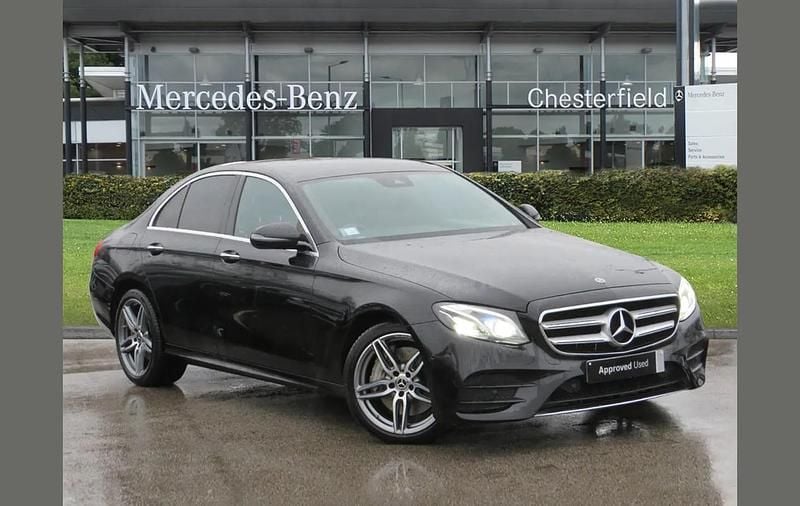 Black Used 2019 Mercedes E400 AMG Line Premium Plus Sedan | £25,631 (Fair price) - Image 1/4