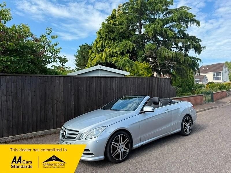Silver Used 2013 Mercedes E350 Cabriolet | £8,695 (Good price) - Image 1/4