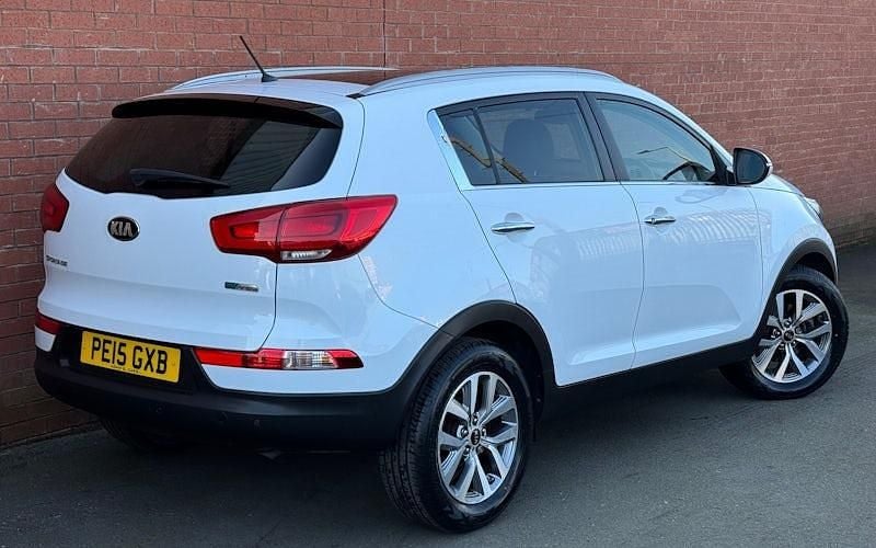 Used Kia Sportage 116 HP (85 kW) 2015 White SUV