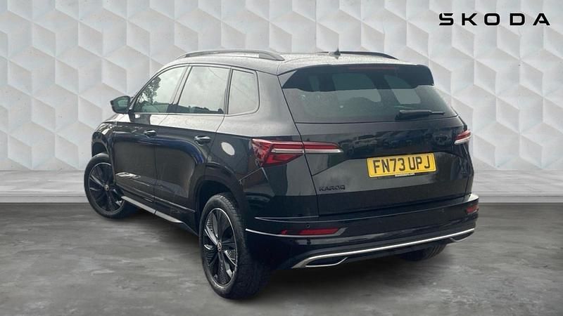 Used Skoda Karoq SportLine 150 HP (110 kW) 2023 Black SUV
