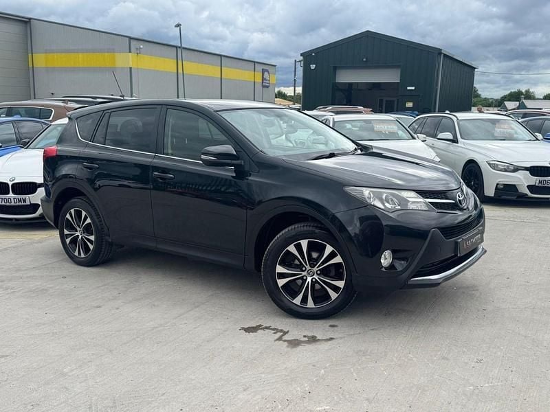 Black Used 2015 Toyota RAV4 SUV | £8,000 (Fair price) - Image 1/4