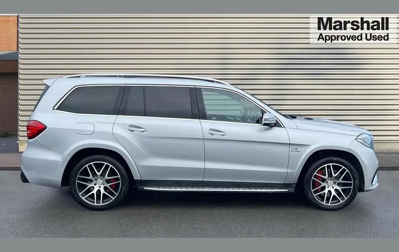 Used Mercedes GLS63 AMG 585 HP (430 kW) 2016 Silver  SUV