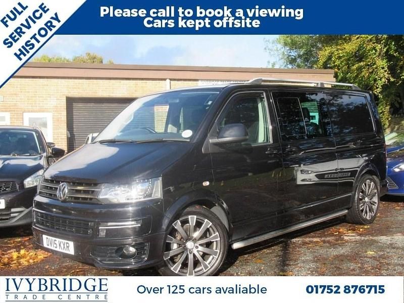 Black Used 2015 VW T5 Highline Van | £17,995 (A bit pricey) - Image 1/2