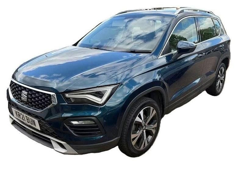 Begagnad Seat Ateca SE Technology 150 HK (110 kW) 2021 Blå SUV
